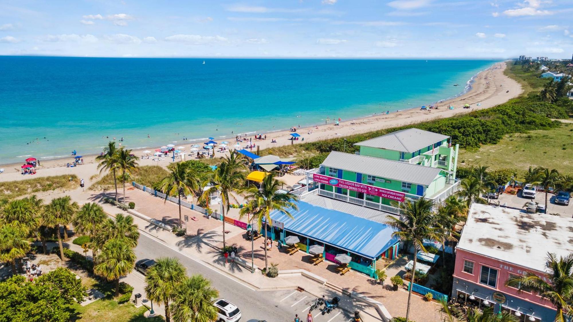 Ocean View Hotel Room With Balcony- King Bed #21 Fort Pierce Exterior foto