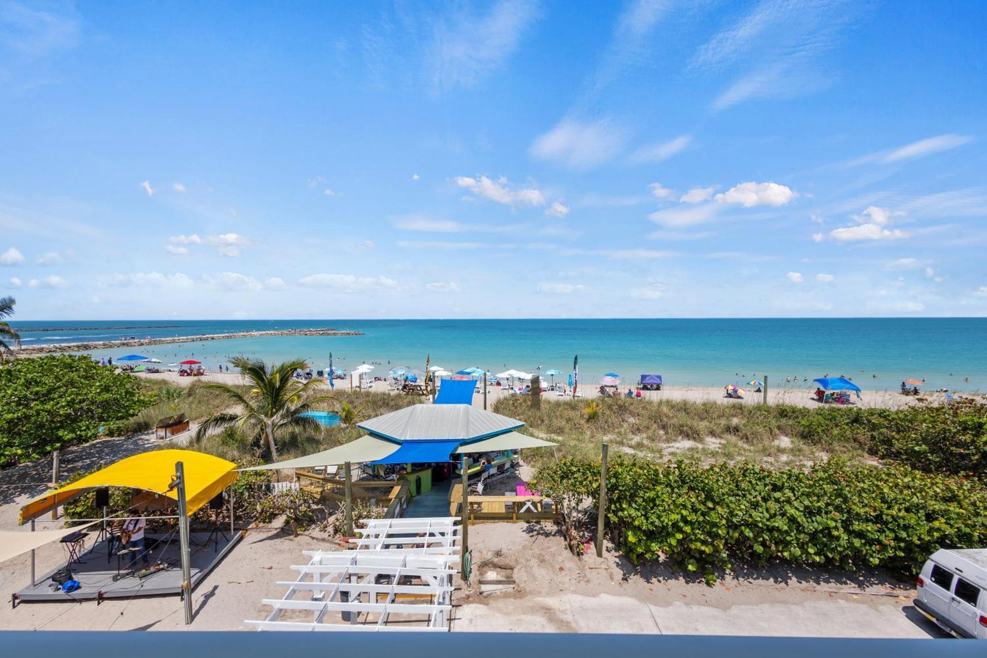Ocean View Hotel Room With Balcony- King Bed #21 Fort Pierce Exterior foto